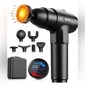 New In Case Deep Tissue Massage Gun